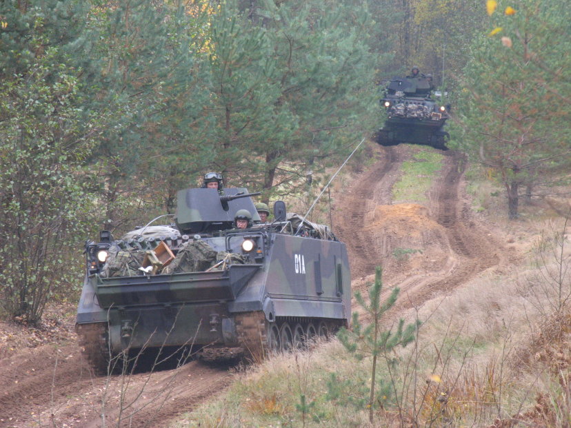 Latvijoje - baigiamosios Baltijos bataliono pasirengimo budėti NATO greitojo reagavimo pajėgose...