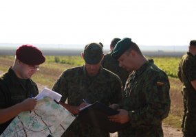 Surengtos Mechanizuotosios pėstininkų brigados „Geležinis Vilkas“ pasirengimo mūšiui pratybos - 1