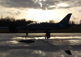 Aviacijos bazėje lankėsi Šiaulių universiteto studentai - 1