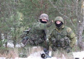 Surengtos didžiausios Sausumos pajėgų žvalgų taktinės pratybos  - 1