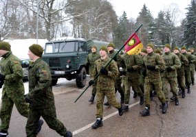 Gausiausiai bėgime „Gyvybės ir mirties keliu“ dalyvavo jaunieji šauliai, kariūnai ir... - 1