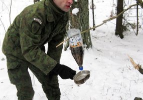 Algirdo bataliono kariai dalyvavo žiemos taktinėse pratybose - 5