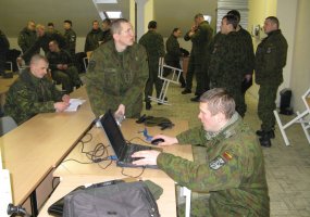 Algirdo batalione vyksta Baltijos bataliono štabo ir padalinių vadų mokymai - 1