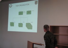 Algirdo batalione vyksta Baltijos bataliono štabo ir padalinių vadų mokymai - 2