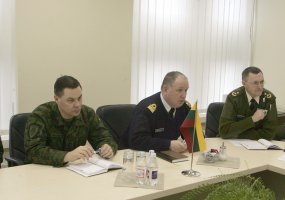 Lietuvoje lankosi Latvijos kariuomenės Jungtinio štabo viršininkas - 1