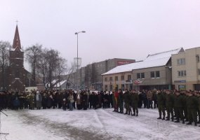 Vasario 16 d. minėjimas Kretingoje  - 1
