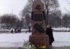 Vasario 16 d. minėjimas Kretingoje  - 2
