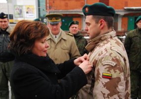 Troops of National Support Element met after mission in Afghanistan  - 2