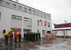 Troops of National Support Element met after mission in Afghanistan  - 4