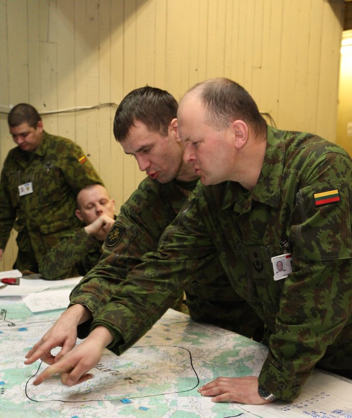 Prasidėjo Krašto apsaugos savanorių pajėgų štabo mokymai „Pavasaris 2010“