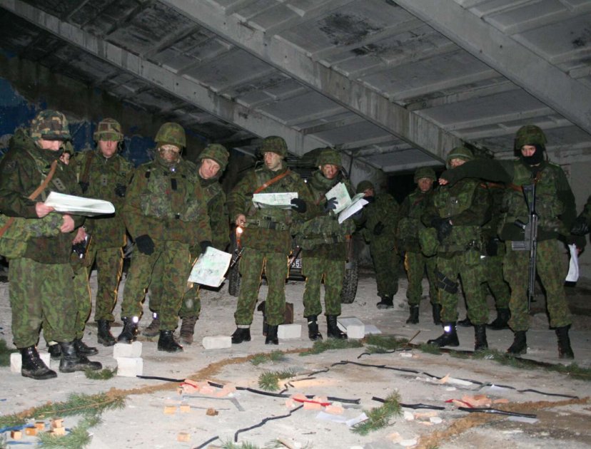 Birutės bataliono poligone vyko taikos meto operacinių pajėgų mokymai „Vanagas 2010“