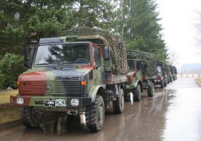 Birutės bataliono kariai dalyvavo taktinėse lauko pratybose  - 1