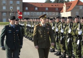 Lietuvos kariuomenės vadas baigė vizitą Danijoje - 1