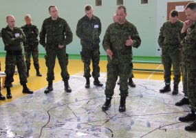 Rukloje baigėsi Danijos divizijos organizuojami mokymai - 1