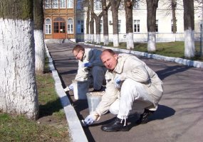 Krašto apsaugos savanorių pajėgų Žemaičių apygardos 3-oje rinktinėje balandis – švaros mėnuo - 2