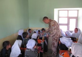 Lithuanian peacekeepers delivered gifts from Alytus Youth Centre to schoolchildren of Ghowr  - 2