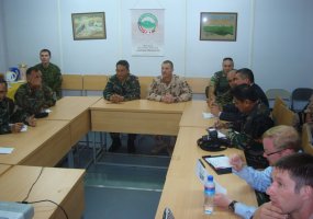Representatives of Malaysia took interest in the experience of the Lithuanian-led PRT of Ghowr  - 1