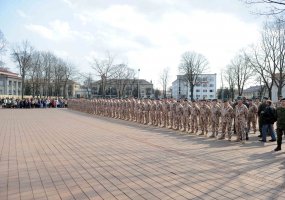 Lithuanian peacekeepers deployed to the multinational mission  - 1