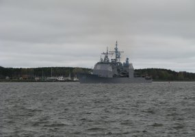 USS VICKSBURG visit Klaipėda Seaport  - 2
