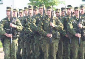 Gaižiūnų poligone - pirmasis pratybų  „Tvirtas skydas 2010 - 1