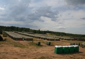 Gaižiūnų poligone - pirmasis pratybų  „Tvirtas skydas 2010 - 5