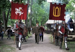 Riterių turnyro Trakuose prizas iškeliauja į Ukrainą  - 1