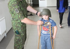 Puskarininkių mokykloje - pažintinė ekskursija vaikų reabilitacijos centro moksleiviams - 1