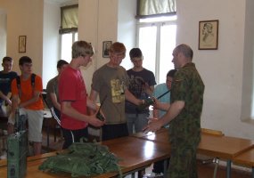 Tarptautinio projekto dalyviams - ekstremalūs išbandymai kariniame poligone   - 1