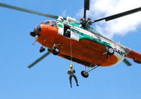 Surengtos nukentėjusiojo gelbėjimo kariniu sraigtasparniu pratybos - 4