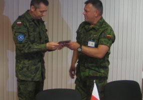 Commander EU BG Brig. Gen. S. Wojciechowski visited Brigade „Iron Wolf - 1