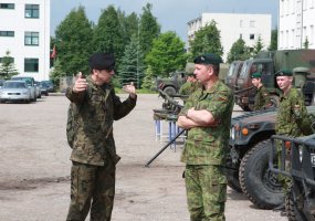 Commander EU BG Brig. Gen. S. Wojciechowski visited Brigade „Iron Wolf - 3