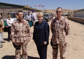 President of the Republic of Lithuania visited Lithuanian peacekeepers in Afghanistan  - 3