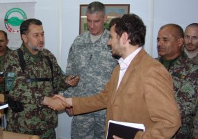 Representatives of NATO forces and Afghan National Army visited Ghor  - 2