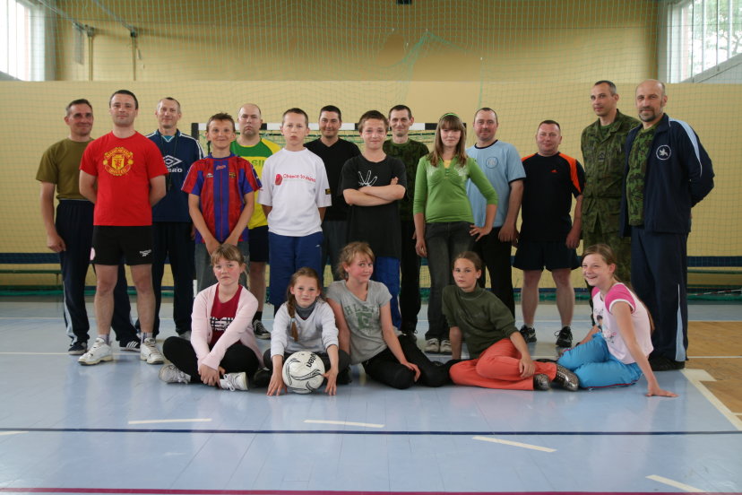 Sportiniai užsiėmimai rizikos grupės vaikams 