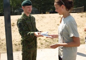 Kovinio rengimo centre aštuntą kartą vyko stovykla „Šaunuolis - 1