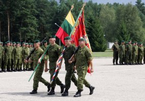   Rukloje  – Vaidoto bataliono vadų pasikeitimo ceremonija  - 3