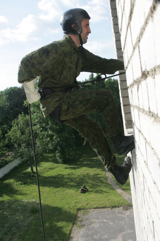 Žurnalistų žygis Specialiųjų operacijų pajėgų padalinyje