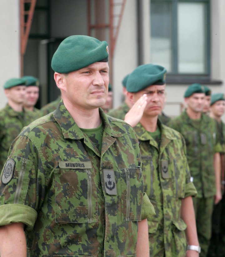   Rukloje  – Vaidoto bataliono vadų pasikeitimo ceremonija 
