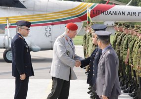 Lietuvoje lankėsi NATO Jungtinės pajėgų vadavietės vadas generolas Egonas Rammsas - 4