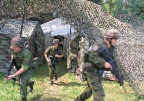Vaidoto  batalione vyko štabo mokymai „Rugpjūčio naktis-2010 - 1