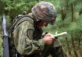 Algirdo bataliono pėstininkų skyriai konkuravo tarpusavyje - 2
