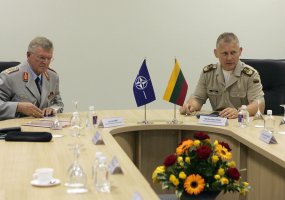NATO JFC Commander  Gen. Egon Ramms on a Visit to Lithuania - 1