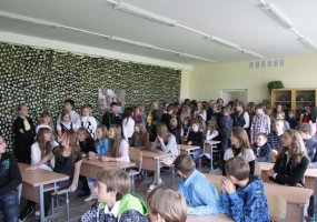 Panevėžyje atidaryta jaunųjų karių klasė - 3