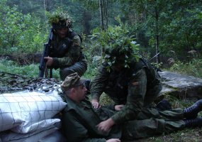 Vyko Algirdo bataliono Sunkiosios ginkluotės kuopos pratybos - 2