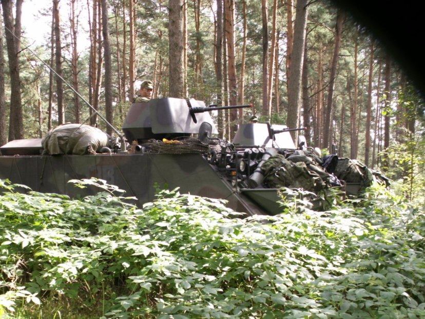 Algirdo bataliono kariai dalyvauja lauko taktinėse pratybose