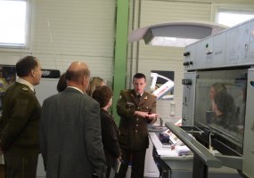 Karo kartografijos centre lankėsi JAV Nacionalinės erdvinės žvalgybos agentūros atstovai - 1
