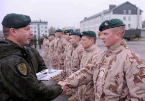 Rukloje į tarptautinę misiją Afganistane išlydėta nauja Lietuvos karių pamaina - 1