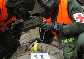 Karo medicinos tarnybos kariai dalyvavo valstybinio lygio civilinės saugos pratybose - 3