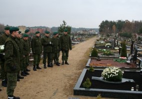 Birutės bataliono kariai pagerbė kovos brolių atminimą - 1