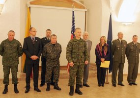 Į misiją išlydėta pirmoji Afganistano policijos apmokymo ir sąveikos grupė - 2